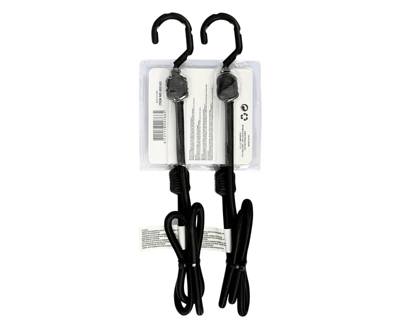 Gepäckspinne 100 cm, 4 Haken, dehnbar bis 200 cm - Ideal für Gepäck.