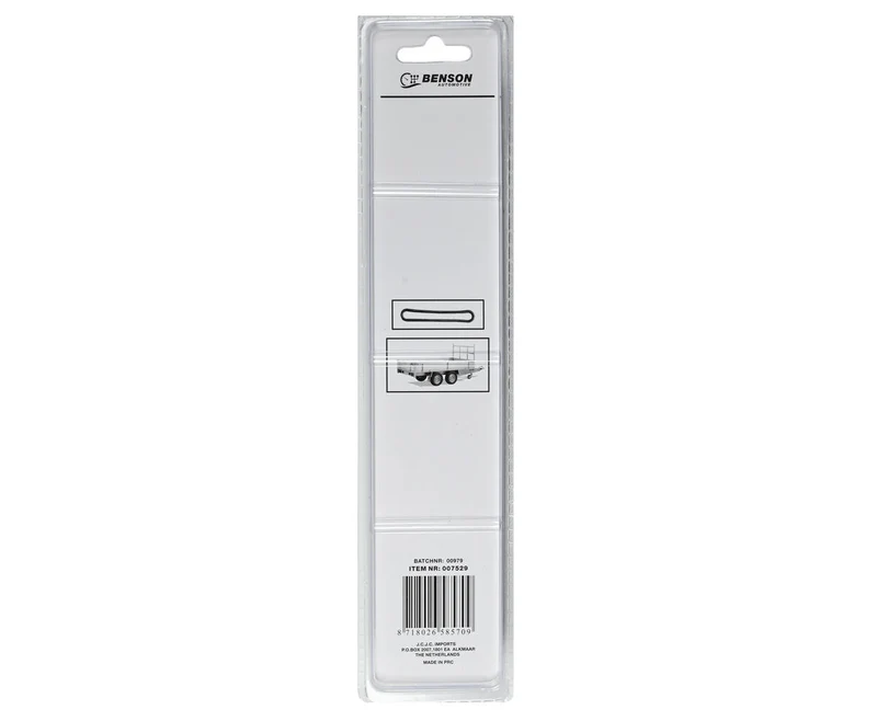 200mm Borg-Spannring, 2-teilig, robust für Gepäck und Abdeckplanen