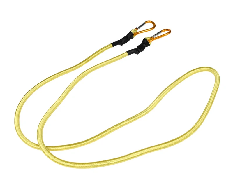 Gummiseil 180 cm + Karabinerhaken, dehnbar bis 342 cm, ideal zur Befestigung