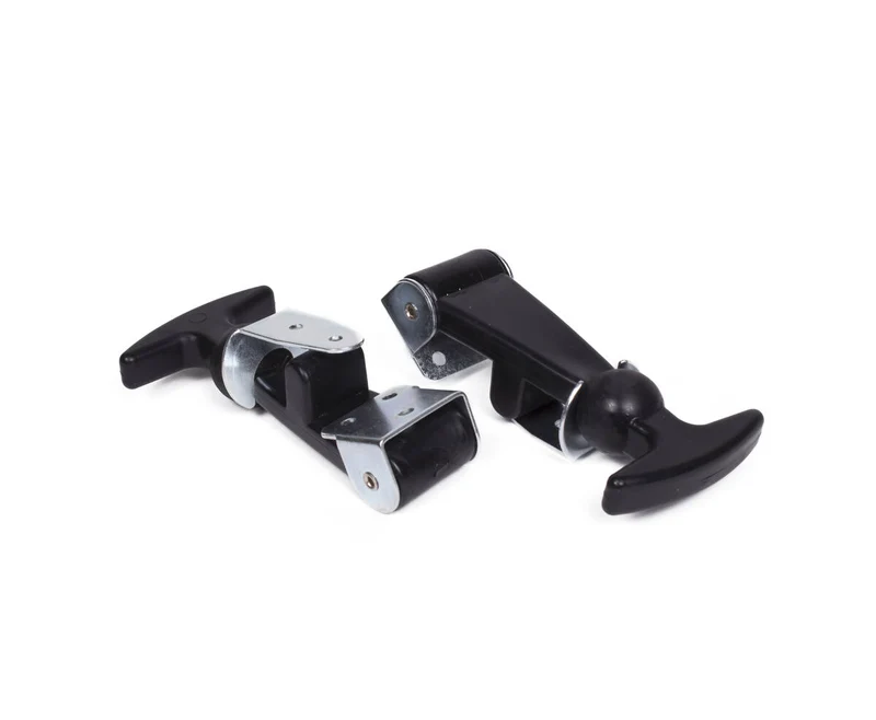 Motorhaubenhaken-Set 2-teilig, 12 cm, einfaches Öffnen/Schließen der Motorhaube