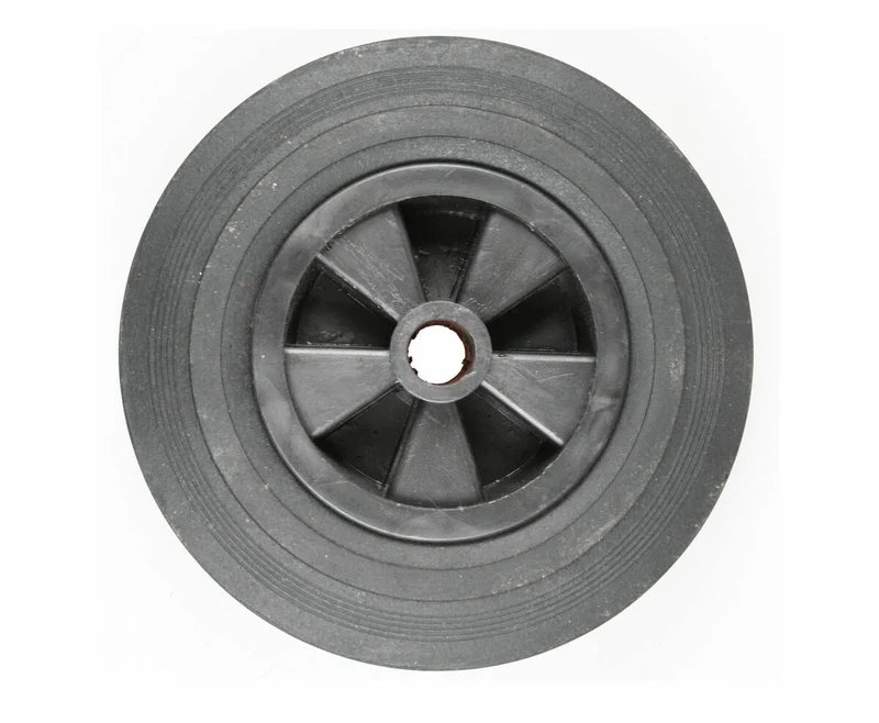 Kunststoff-Stützrad 200x50 mm, ideal für Anhänger und Wohnwagen