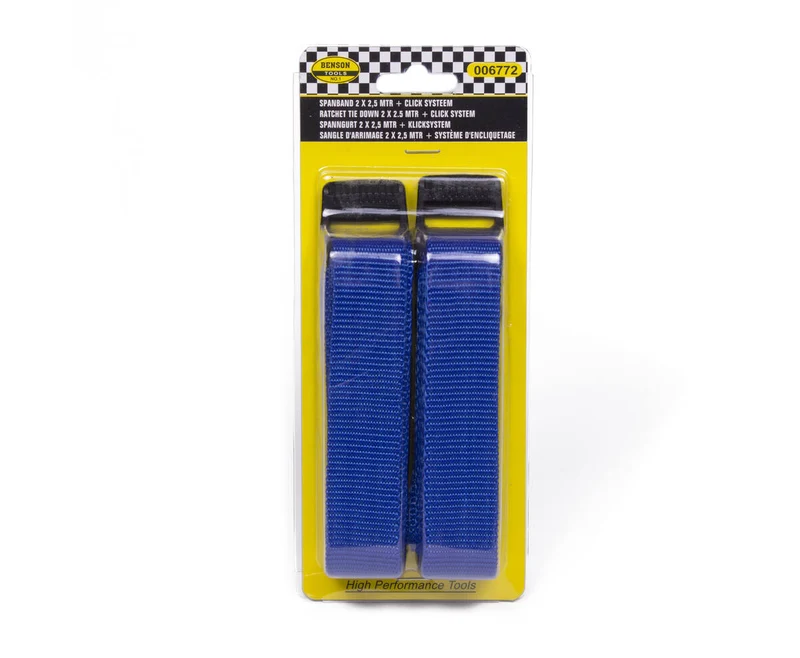 Spanngurt 2,5 m x 25 mm Click-Set – Sichere Transportlösung