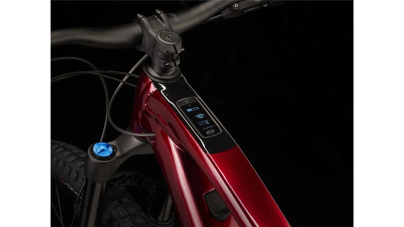 Trek Fuel EXe 8 GX AXS T-Type 360 Wh E-Bike Fully 29" rage red to deep dark blue fade