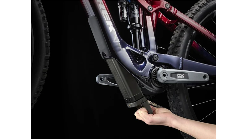 Trek Fuel EXe 8 GX AXS T-Type 360 Wh E-Bike Fully 29" rage red to deep dark blue fade