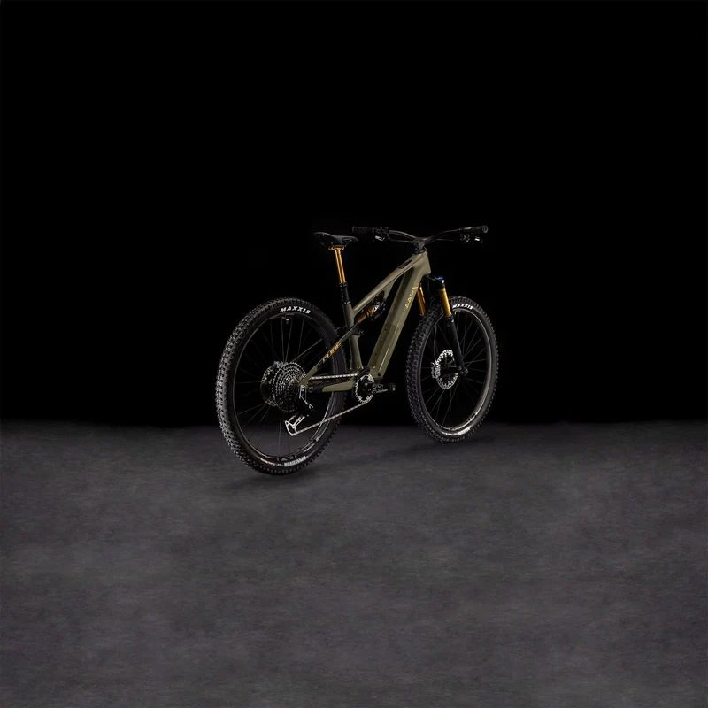 Cube AMS Hybrid One44 C:68X Super TM 400 Wh E-Bike Fully 29" dustyolive´n´gold