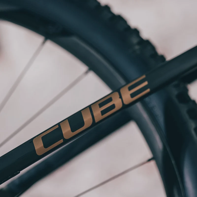 Cube AMS Hybrid One44 C:68X Super TM 400 Wh E-Bike Fully 29" dustyolive´n´gold