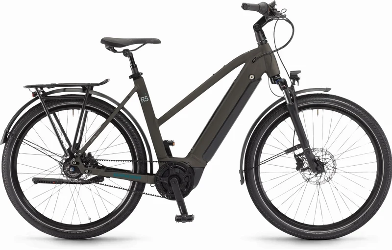 Winora Sinus R5f 625 Wh E-Bike Trapez 27,5" peat matt