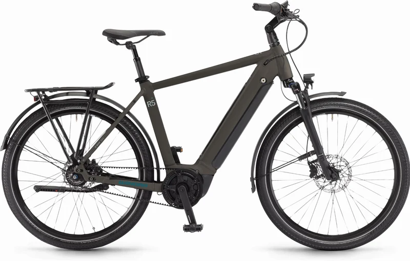 Winora Sinus R5 625 Wh E-Bike Diamant 27,5" peat matt
