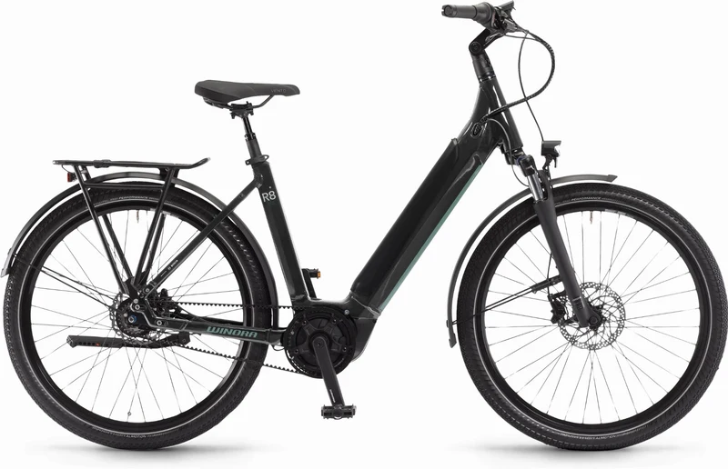 Winora Sinus R8 625 Wh E-Bike Wave 27,5" onyxschwarz