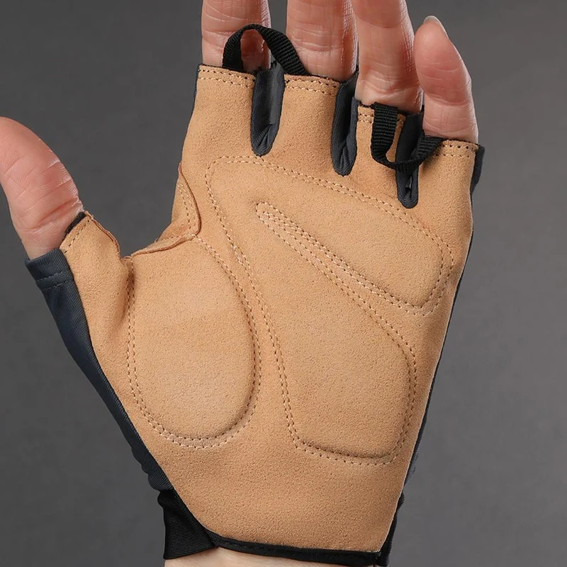 CHIBA ECO Glove Pro - Radhandschuhe dunkelgrau, S, atmungsaktiv & gepolstert