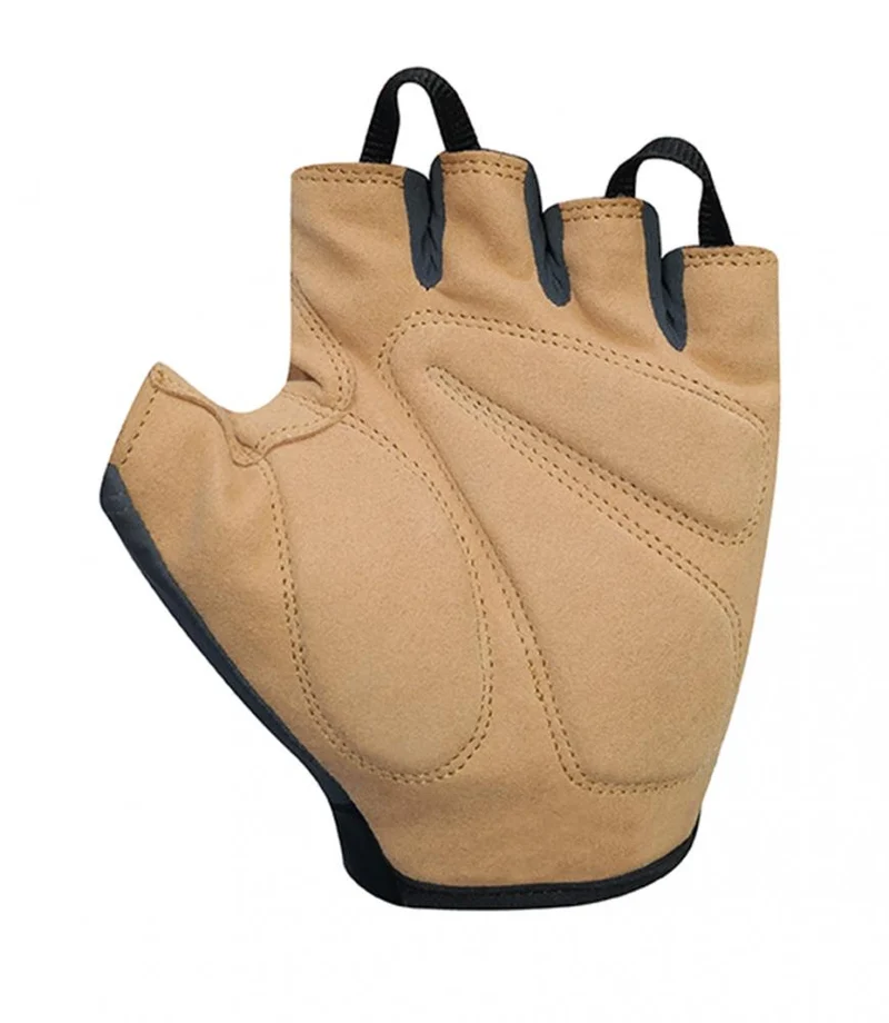 CHIBA ECO Glove Pro - Radhandschuhe dunkelgrau, S, atmungsaktiv & gepolstert