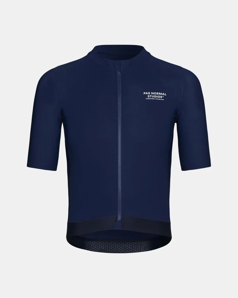 Pas Normal Studios Essential Kurzarm Trikot Herren Navy