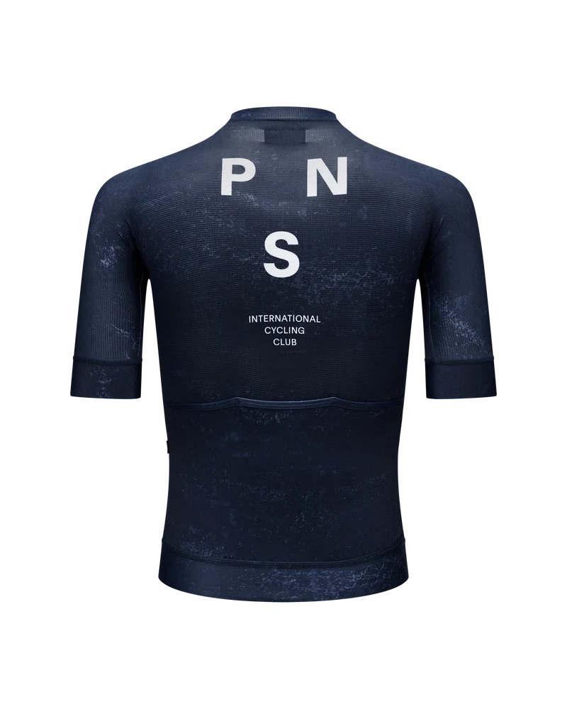 Pas Normal Studios Mechanism Kurzarm Trikot Herren AOP Indigo