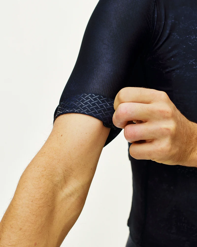 Pas Normal Studios Mechanism Kurzarm Trikot Herren AOP Indigo
