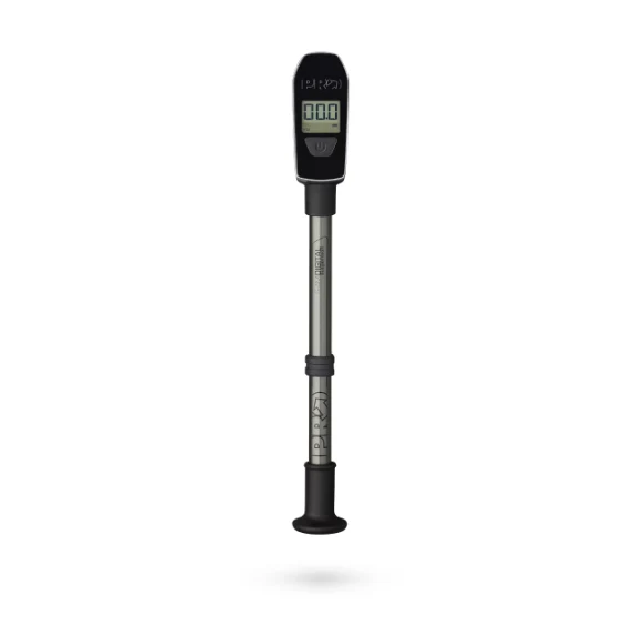 PRO Team Dämpferpumpe Digitalmanometer Schwarz