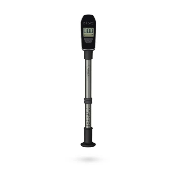 PRO Team Dämpferpumpe Digitalmanometer Schwarz