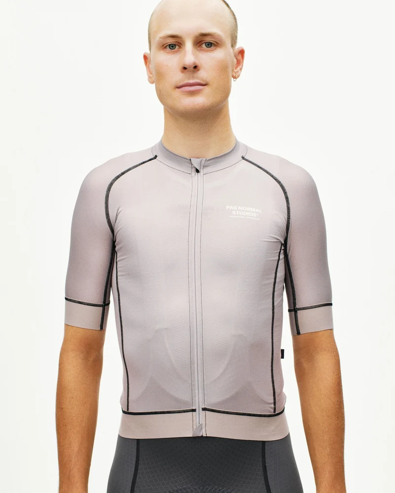 Pas Normal Studios Mechanism Kurzarm Trikot Herren Haze