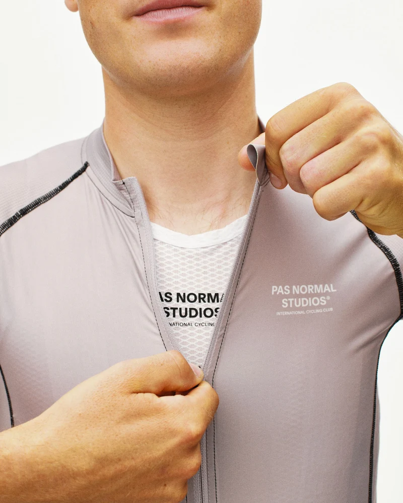 Pas Normal Studios Mechanism Kurzarm Trikot Herren Haze