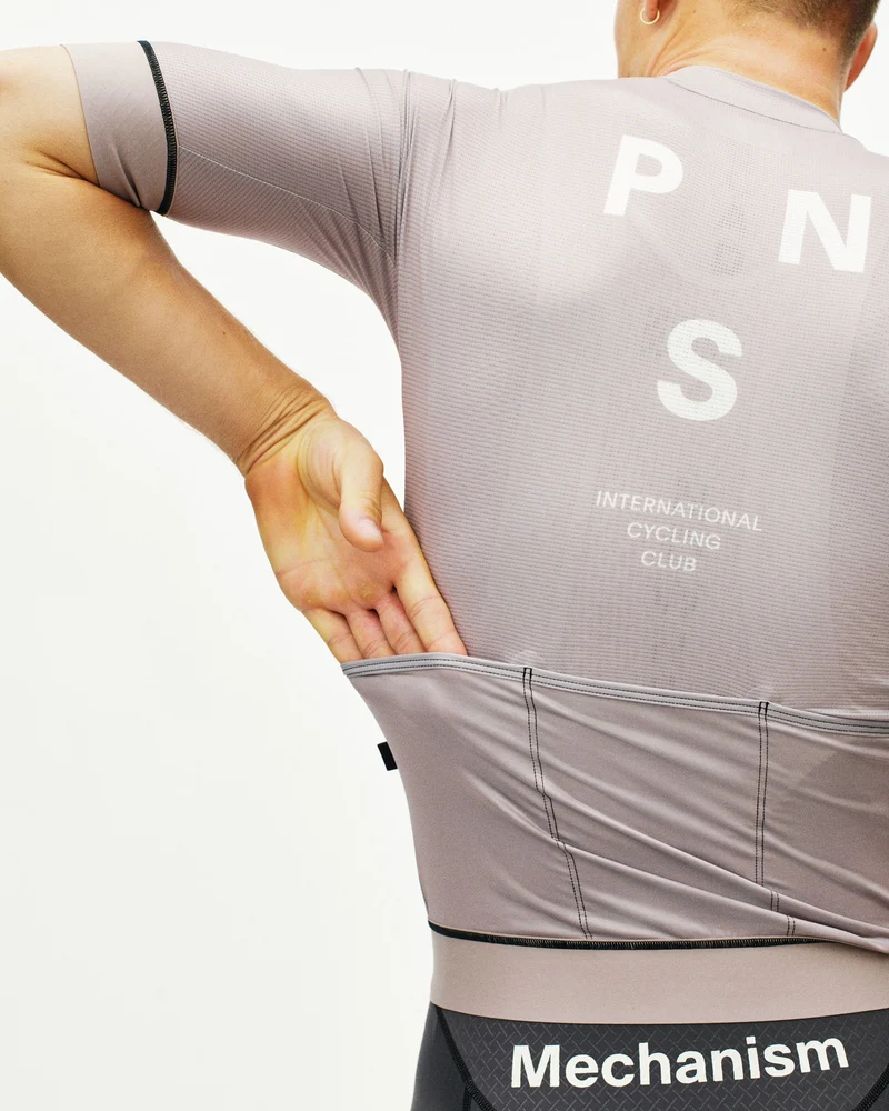 Pas Normal Studios Mechanism Kurzarm Trikot Herren Haze