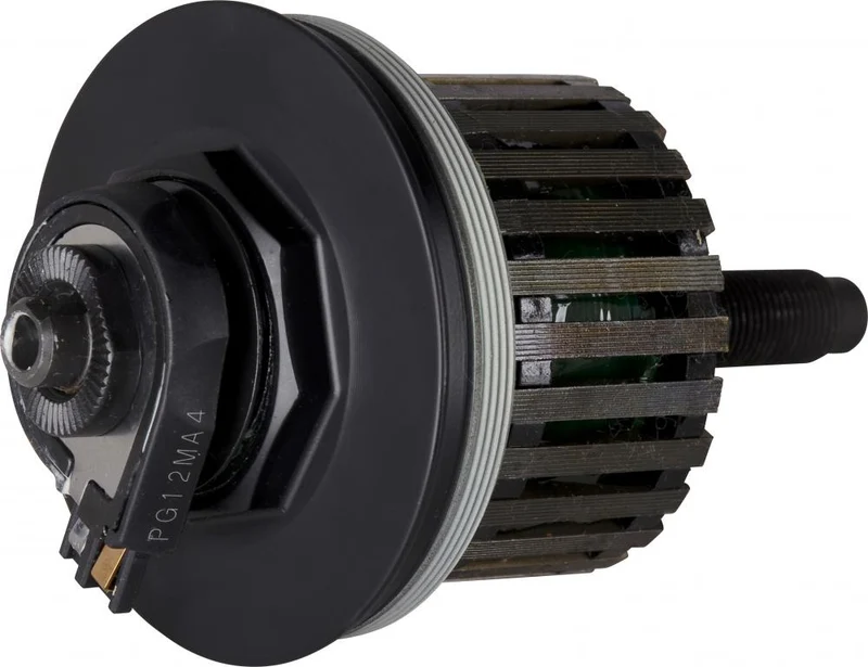 SHIMANO Dynamoeinheit 108 mm DH-3D37-QR Schwarz