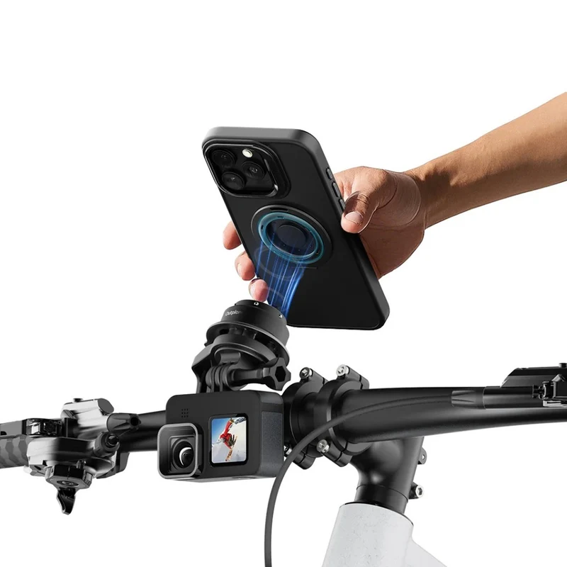 Support Smartphone vélo sur Guidon avec verrouillage antivol Outplorer QB01-Out