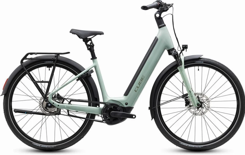 Cube Supreme Hybrid Deluxe ONE 600 Wh E-Trekkingbike Easy Entry aloegreen´n´reflex