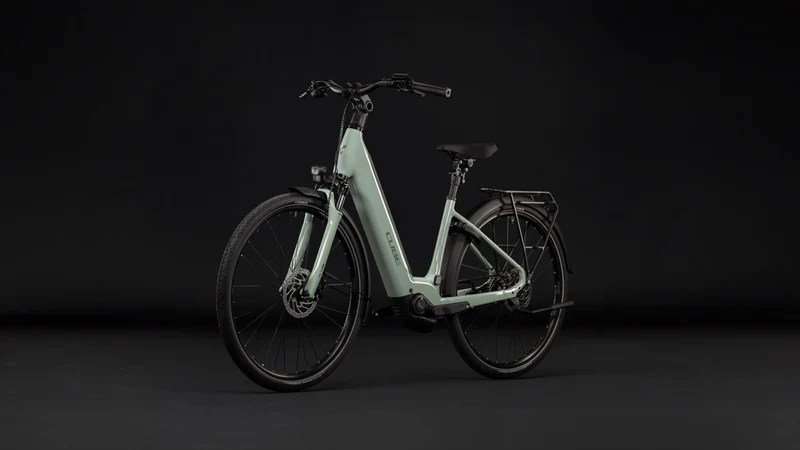 Cube Supreme Hybrid Deluxe ONE 600 Wh E-Trekkingbike Easy Entry aloegreen´n´reflex