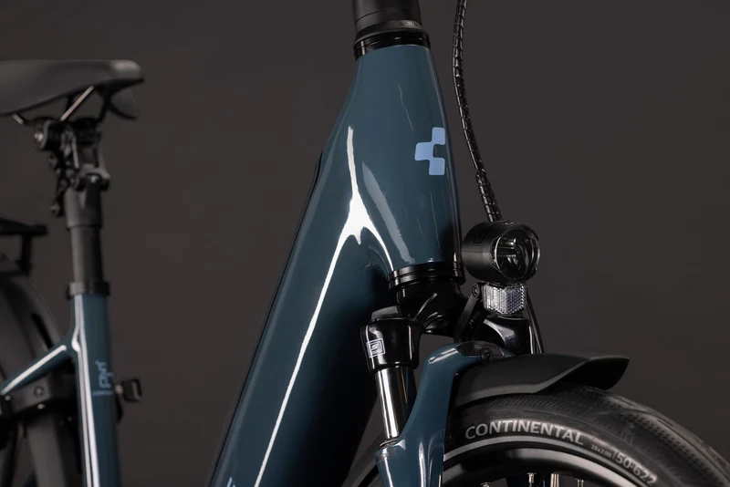 Cube Supreme Hybrid Comfort ONE 600 Wh E-Trekkingbike Easy Entry storm´n´reflex