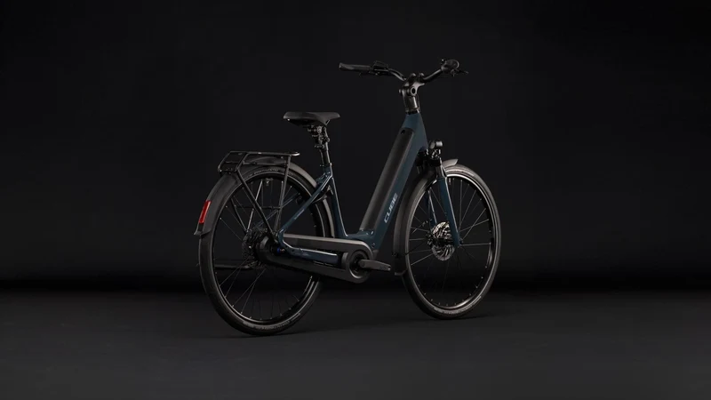 Cube Supreme Hybrid Comfort ONE 600 Wh E-Trekkingbike Easy Entry storm´n´reflex