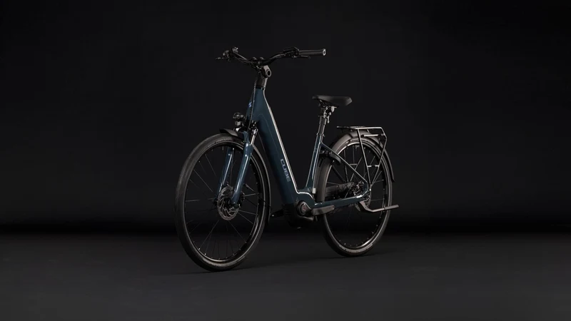 Cube Supreme Hybrid Comfort ONE 600 Wh E-Trekkingbike Easy Entry storm´n´reflex