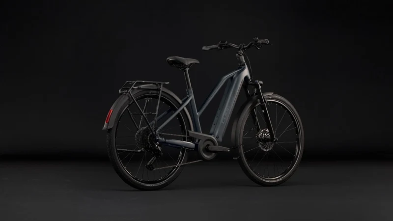 Cube Touring Hybrid ONE 600 Wh E-Trekkingbike Trapeze 28" grey´n´coolgrey
