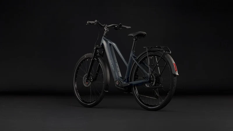 Cube Touring Hybrid ONE 600 Wh E-Trekkingbike Trapeze 28" grey´n´coolgrey