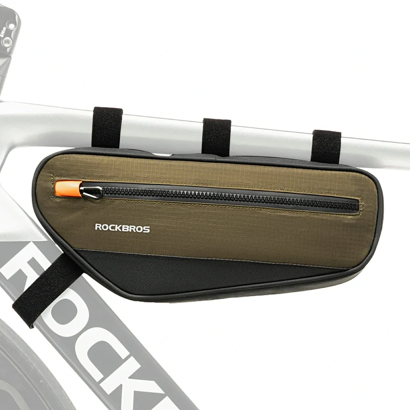 Fahrrad Rahmentasche Dreiecktasche 1,7L, Fahrrad Oberrohrtasche Reflektierend