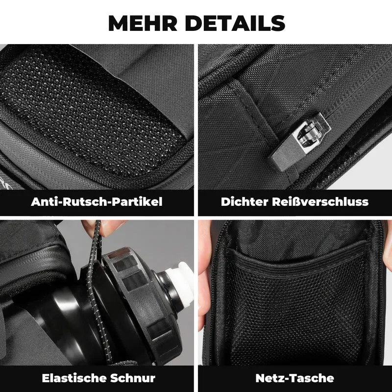 Fahrrad Satteltaschen mit Drehverschluss System, Wasserabweisend und Reißfeste