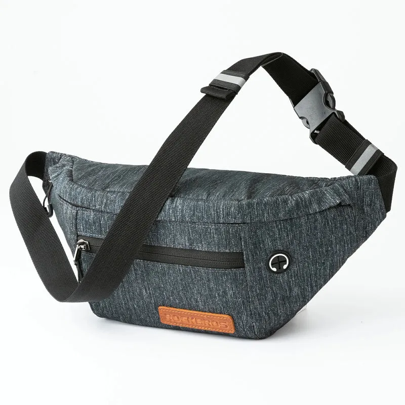 Bauchtasche 1,5L Gürteltasche mit Verstellbarem Gürtel Hüfttasche