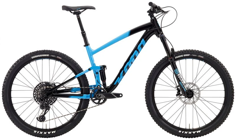 Kona Hei Hei Trail DL 27.5" Blau | Fully Trail Rahmenset | RockShox Deluxe RL | Größe XL