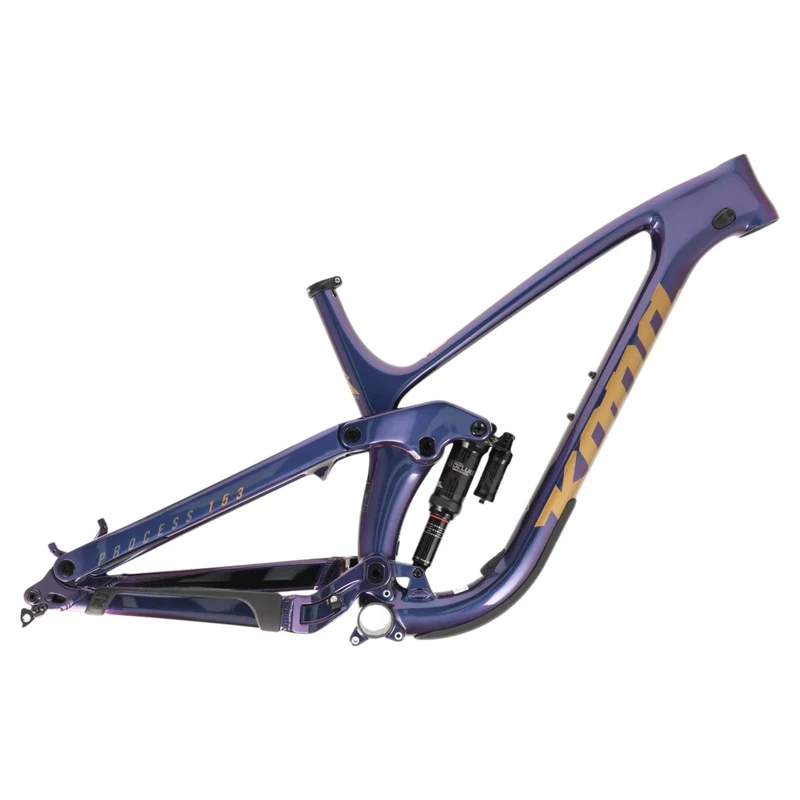 Kona Process 153 CR 29" | Carbon Enduro Rahmenset | RockShox Super Deluxe Ultimate | Lila
