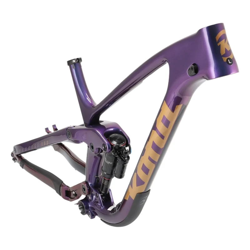Kona Process 153 CR 29" | Carbon Enduro Rahmenset | RockShox Super Deluxe Ultimate | Lila