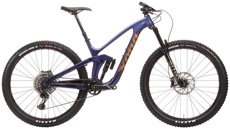 Kona Process 153 CR 29" | Carbon Enduro Rahmenset | RockShox Super Deluxe Ultimate | Lila