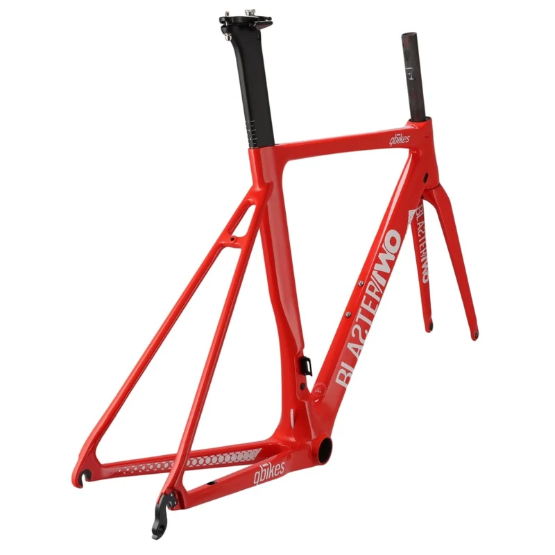 Q-Bikes Blaster TWO Carbon Rahmenset | Aero | Felgenbremsen | Orange