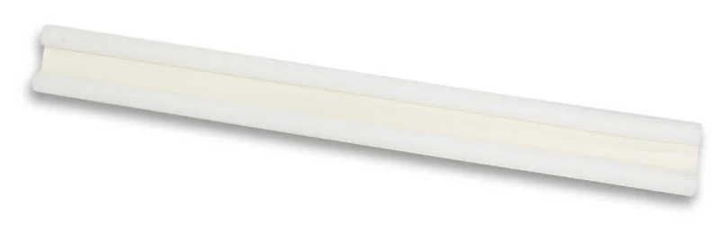 Zugluftstopper doppelt 95 cm weiß – Max. Türstärke 50 mm, Länge 95 cm, Rollendurchmesser 2,8 cm