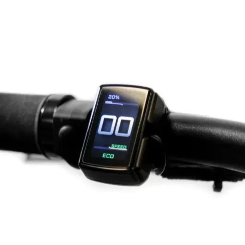 Vélo électrique avec clignotants intégrés Ellipse E2ST Courroie Fourche Suspendue