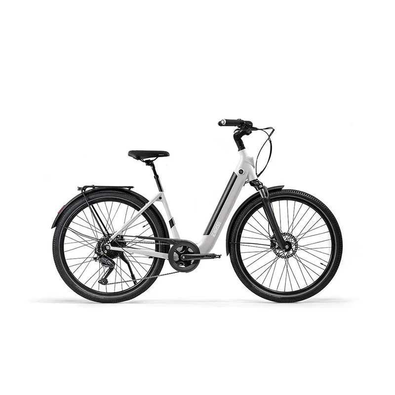 Vélo électrique avec clignotants intégrés Ellipse E2ST Chaîne Fourche Suspendue
