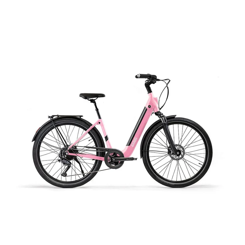 Vélo électrique avec clignotants intégrés Ellipse E2ST Chaîne Fourche Suspendue