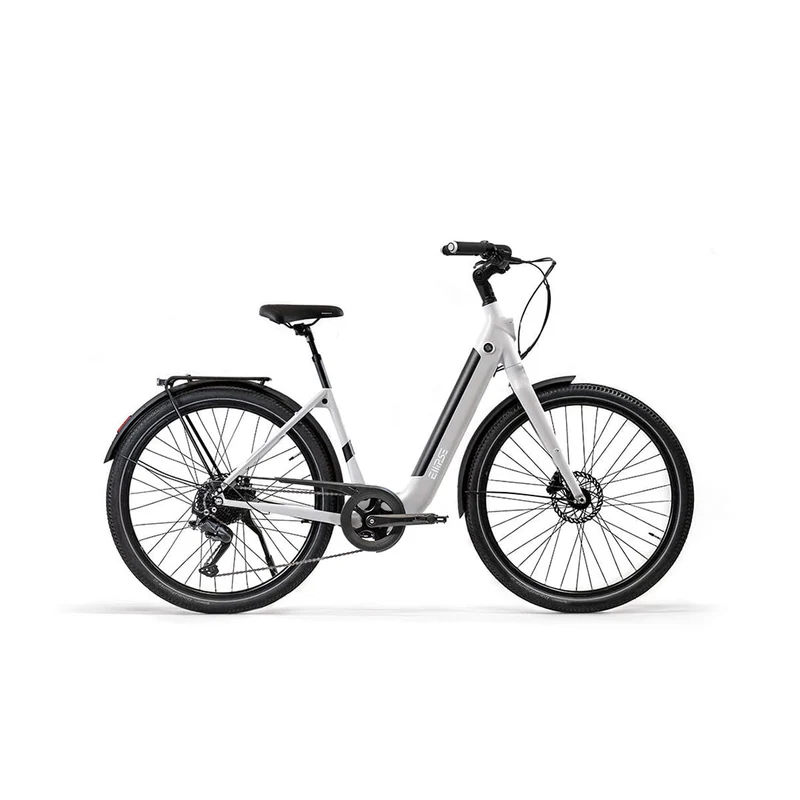 Vélo électrique avec clignotants intégrés Ellipse E2ST Chaîne Fourche Rigide