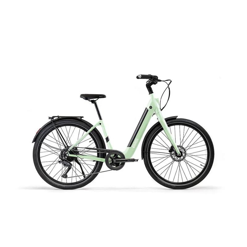Vélo électrique avec clignotants intégrés Ellipse E2ST Chaîne Fourche Rigide