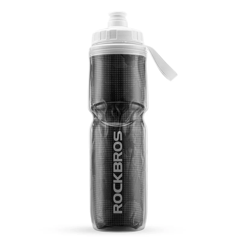Fahrrad Trinkflasche 670ML Drückbare