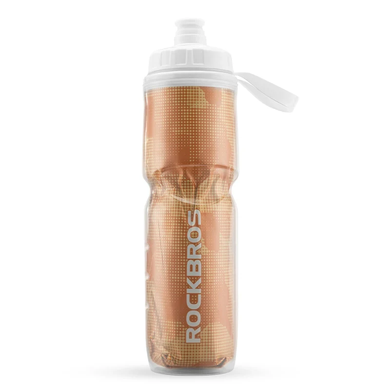 Fahrrad Trinkflasche 670ML Drückbare