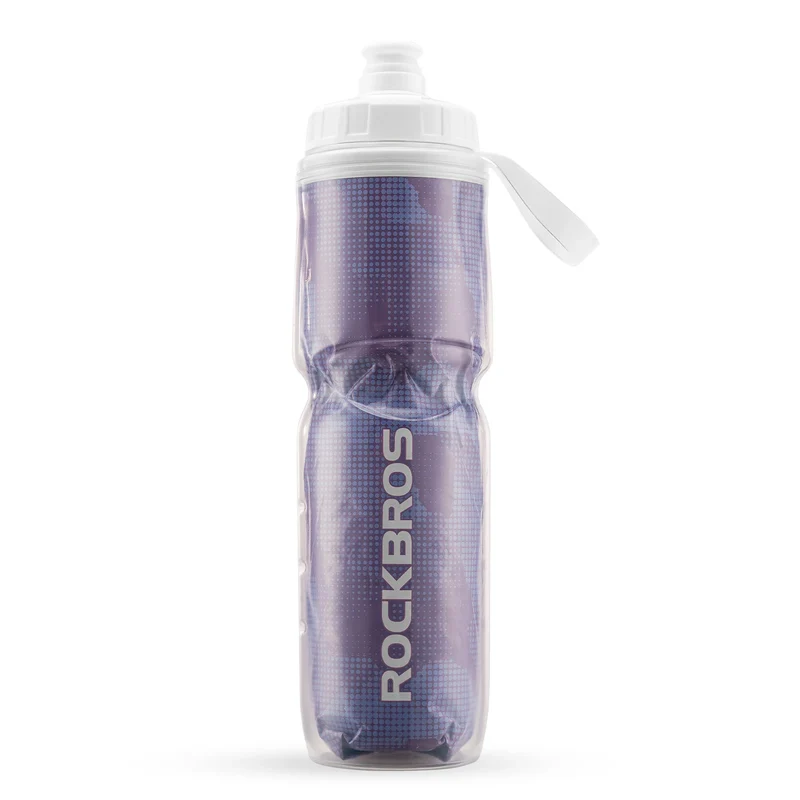 Fahrrad Trinkflasche 670ML Drückbare