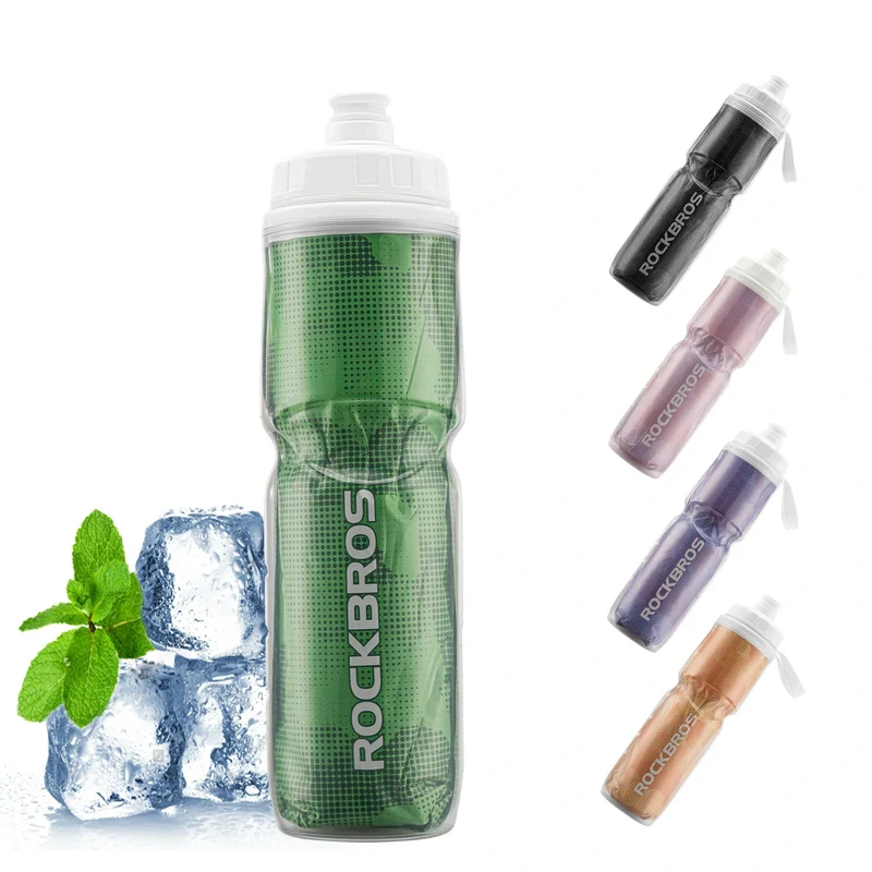 Fahrrad Trinkflasche 670ML Drückbare